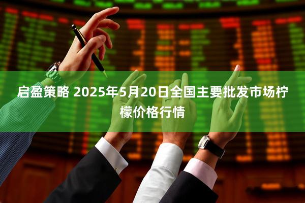 启盈策略 2025年5月20日全国主要批发市场柠檬价格行情