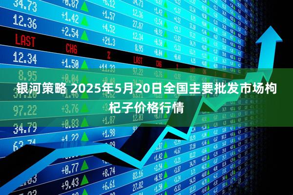 银河策略 2025年5月20日全国主要批发市场枸杞子价格行情
