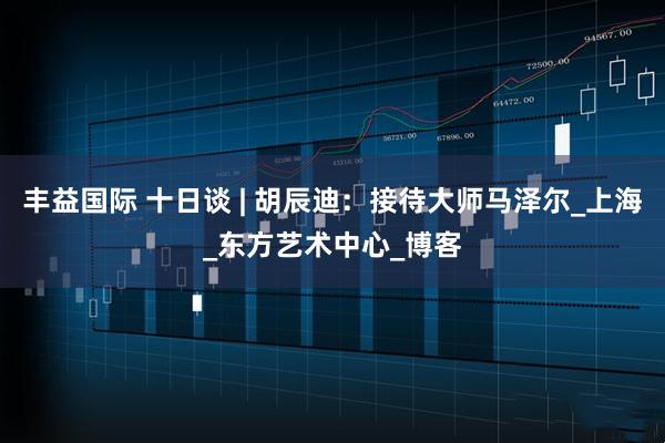 丰益国际 十日谈 | 胡辰迪：接待大师马泽尔_上海_东方艺术中心_博客